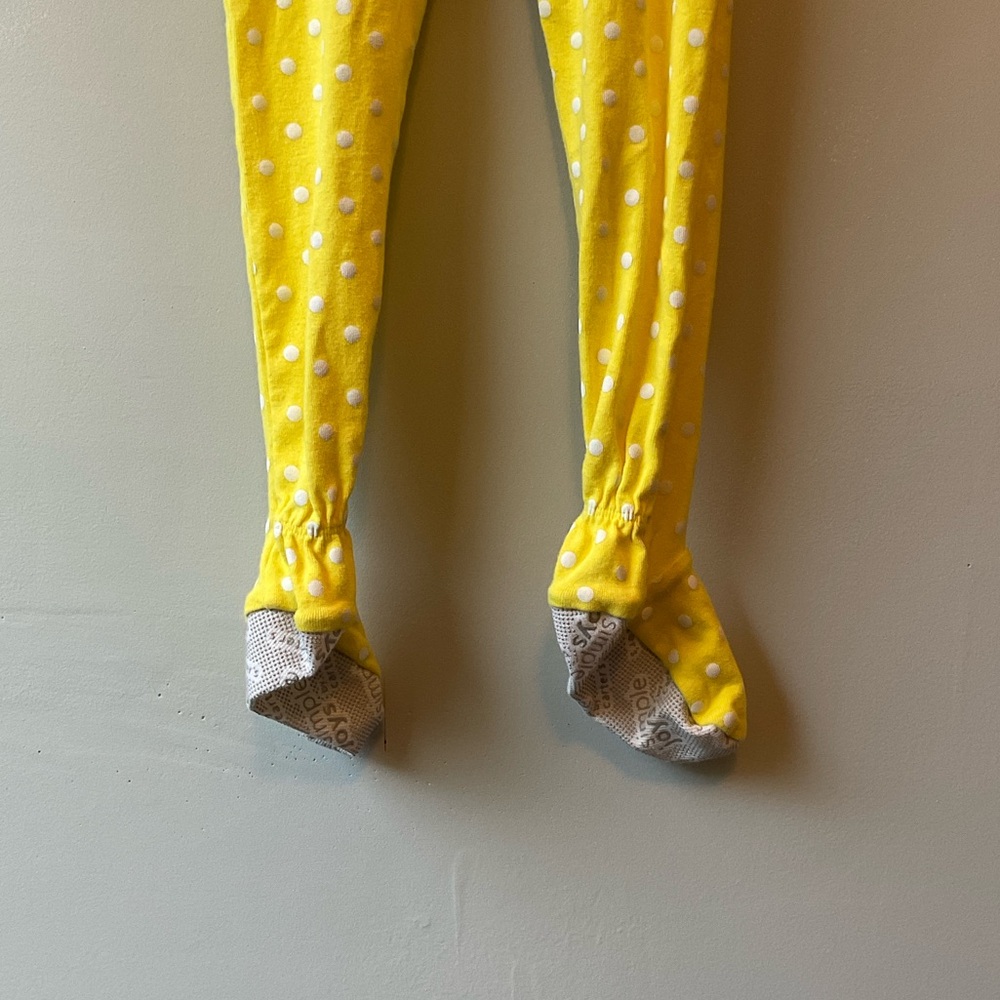 Simple Joys by Carter's Toddlers Snug-Fit Footed Cotton Pajamas, 3pk - Yellow - Picture 13 of 16